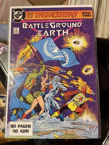 INVASION! #1 - 3 (1988 DC) Complete Limited Series Of The 3 Issues, 2 KEY ISSUES - Thumbnail 3