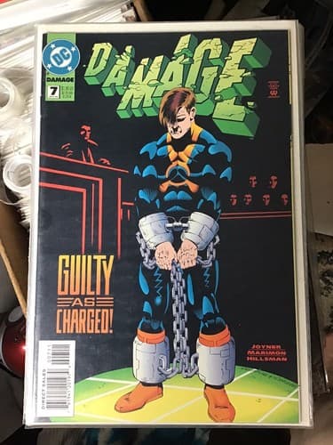 Damage #0, 1, 2, 4 - 7, 11, 12, 17 - 20 (1994 DC) Lot Of 13 - Thumbnail 9