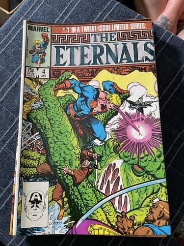 ETERNALS 2ND SERIES #1 - 12 (1985 MARVEL) Complete Set 3 KEYS ISSUES - Thumbnail 9