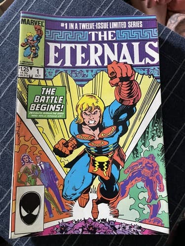 ETERNALS 2ND SERIES #1 - 12 (1985 MARVEL) Complete Set 3 KEYS ISSUES - Thumbnail 3