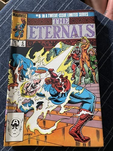 ETERNALS 2ND SERIES #1 - 12 (1985 MARVEL) Complete Set 3 KEYS ISSUES - Thumbnail 11