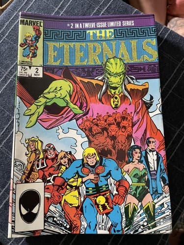 ETERNALS 2ND SERIES #1 - 12 (1985 MARVEL) Complete Set 3 KEYS ISSUES - Thumbnail 5