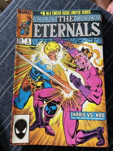 ETERNALS 2ND SERIES #1 - 12 (1985 MARVEL) Complete Set 3 KEYS ISSUES - Thumbnail 13