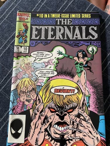 ETERNALS 2ND SERIES #1 - 12 (1985 MARVEL) Complete Set 3 KEYS ISSUES - Thumbnail 18