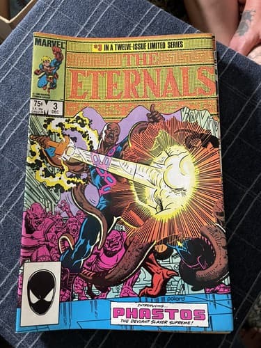 ETERNALS 2ND SERIES #1 - 12 (1985 MARVEL) Complete Set 3 KEYS ISSUES - Thumbnail 7