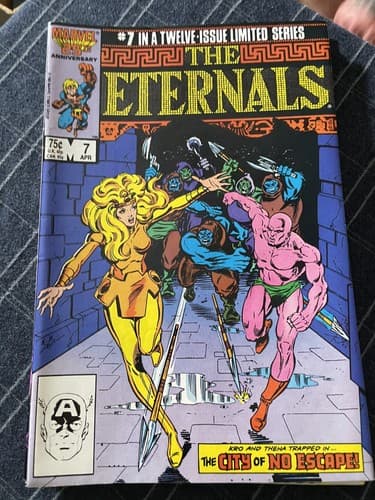 ETERNALS 2ND SERIES #1 - 12 (1985 MARVEL) Complete Set 3 KEYS ISSUES - Thumbnail 15