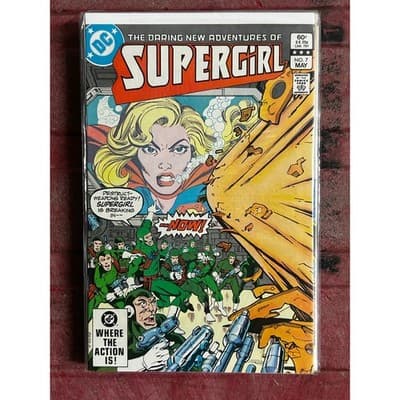 Daring New Adventures of Supergirl 2nd Series #2, 4, 5, 7, 8 (1982 DC) Lot of 5 - Thumbnail 5