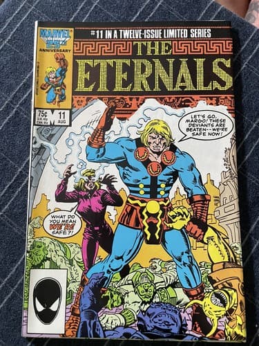 ETERNALS 2ND SERIES #1 - 12 (1985 MARVEL) Complete Set 3 KEYS ISSUES - Thumbnail 19