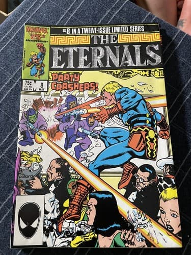 ETERNALS 2ND SERIES #1 - 12 (1985 MARVEL) Complete Set 3 KEYS ISSUES - Thumbnail 16
