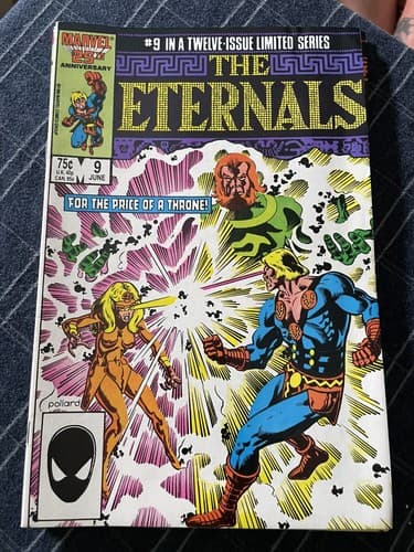 ETERNALS 2ND SERIES #1 - 12 (1985 MARVEL) Complete Set 3 KEYS ISSUES - Thumbnail 17