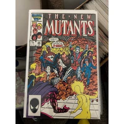 New Mutants #44, 46, 47, 48, 49 (1986 Marvel) Lot of 5 - Thumbnail 3