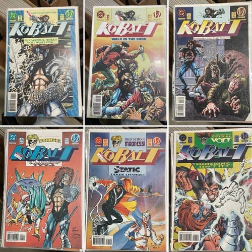 Kobalt #1, 2, 3, 4, 6, 7 (1994 DC/Milestone) Lot Of 6 - Image 1