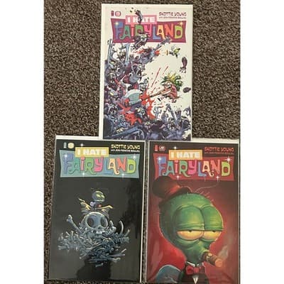 I Hate Fairland 1st Series #2, 16, 18 (2015 Image) Lot of 3 Skottie Young - Image 1