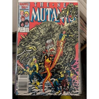 New Mutants #44, 45, 46, 47, 48, 49 (1986 Marvel) Lot of 6 - 1 KEY ISSUE - Thumbnail 5