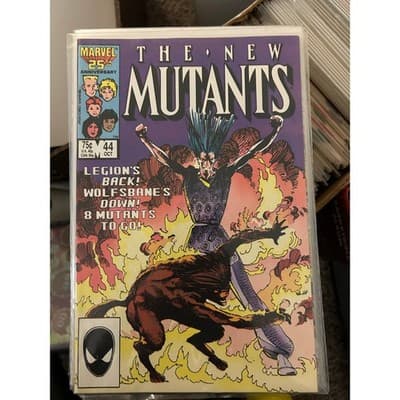 New Mutants #44, 45, 46, 47, 48, 49 (1986 Marvel) Lot of 6 - 1 KEY ISSUE - Thumbnail 2