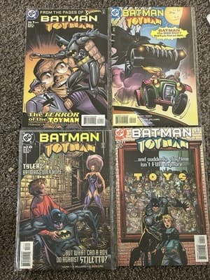 Batman Toyman #1 - 4 (1989 DC) Lot Of 4 DC - Complete - Image 1