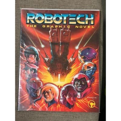 Robotech The Graphic Novel (1986 Comico) Paperback - Image 1