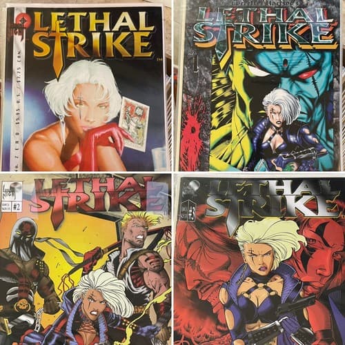 Lot Of 4 Lethal Strike #0 - 3 (1995 London Night) - Image 1