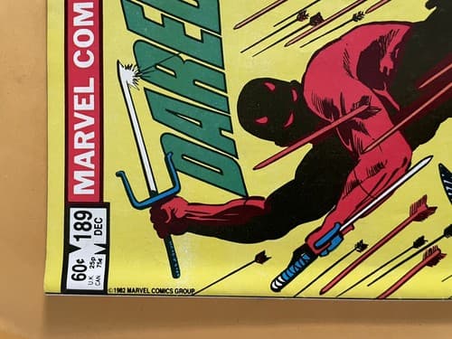 Daredevil #189 (1964 Marvel) Death of Stick; Frank Miller Story and Cover KEY - Thumbnail 2
