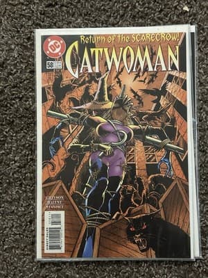 Catwoman 2 Series #56 - 60 (1998 DC) Lot Of 5 Poison Ivy - Batman - Scarecrow - Thumbnail 4