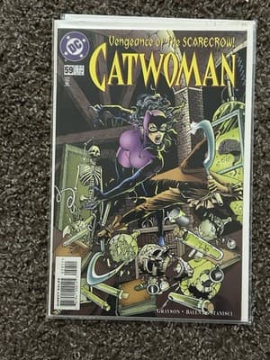 Catwoman 2 Series #56 - 60 (1998 DC) Lot Of 5 Poison Ivy - Batman - Scarecrow - Thumbnail 5