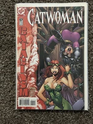 Catwoman 2 Series #56 - 60 (1998 DC) Lot Of 5 Poison Ivy - Batman - Scarecrow - Thumbnail 3