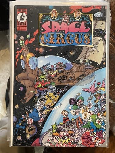 Lot Of 2 SPACE CIRCUS #1 & 2 (2000 Dark Horse) Sergio AragonÄs - Thumbnail 3