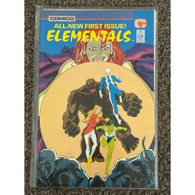 Elementals 2nd Series #1, 2, 3 (1989 Comico) Lot of 3 - Thumbnail 2