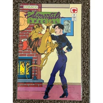 Elementals Special #1 & 2 (1988 Comico) Complete Set - Thumbnail 4