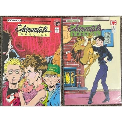 Elementals Special #1 & 2 (1988 Comico) Complete Set - Image 1