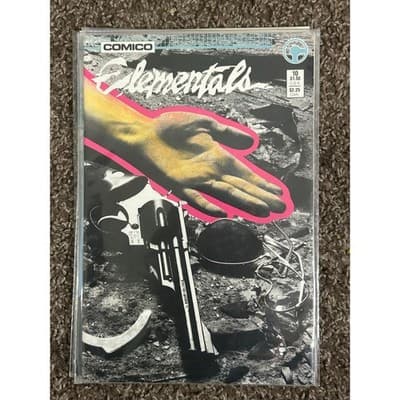 Elementals 1st Series #10, 11, 12 (1986 Comico) Lot of 3 - Thumbnail 2