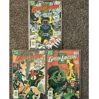 Green Lantern Corps. #222, 223, 224 (1988 DC) Lot of 3 - Image 1