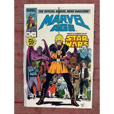 Marvel Age #6 - 10 (1983 Marvel) Lot of 5- 3 KEYS - Beta Ray - Spider-Ham - Thumbnail 6