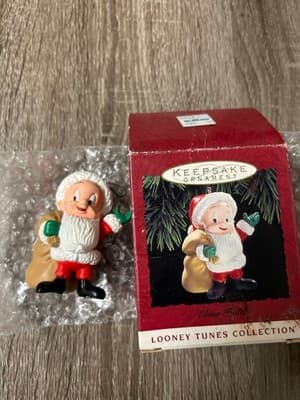 Hallmark Looney Tunes Collection Ornaments Lot of 6 Red Multi-color One Size - Thumbnail 5