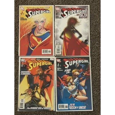 Supergirl 5th Series #1, 3, 6, 8 (2005 DC) Lot of 4 - 1 KEY ISSUE - Image 1