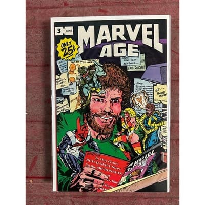 Marvel Age #1 - 5 (1984 Marvel) Lot of 5- 2 KEYS - Alpha Flight - Thumbnail 4