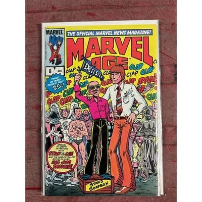 Marvel Age #6 - 10 (1983 Marvel) Lot of 5- 3 KEYS - Beta Ray - Spider-Ham - Thumbnail 4