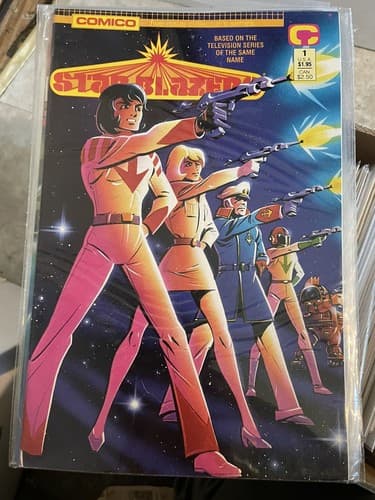 Star Blazers 2nd Series #1 - 5 (1989 Comico) Great Series - Thumbnail 2