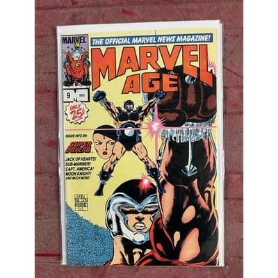 Marvel Age #6 - 10 (1983 Marvel) Lot of 5- 3 KEYS - Beta Ray - Spider-Ham - Thumbnail 5