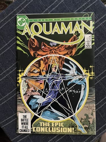 Aquaman vol. 2 #1 - 4 (1986 DC) Complete 4 Part Mini Series KEY ISSUE - Thumbnail 8