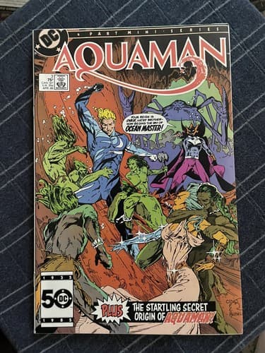 Aquaman vol. 2 #1 - 4 (1986 DC) Complete 4 Part Mini Series KEY ISSUE - Thumbnail 6