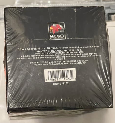 Tarzan Collectors Choice 4 Videos VHS Factory Sealed Vintage B&W - Thumbnail 6