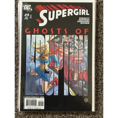 Supergirl 5th Series #8, 13, 24,27 (2005 DC) Lot of 4 Power Girl - Powerboy - Thumbnail 4