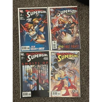 Supergirl 5th Series #8, 13, 24,27 (2005 DC) Lot of 4 Power Girl - Powerboy - Image 1