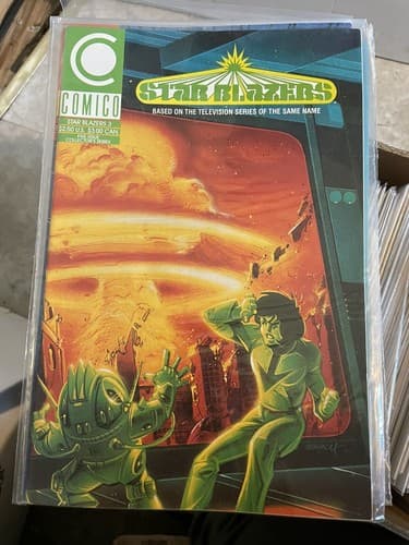 Star Blazers 2nd Series #1 - 5 (1989 Comico) Great Series - Thumbnail 6