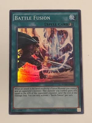 YuGiOh Branch! Battle Fusion Summoner Monk Foil Lot of 3 FUEN-EN Cards Holo - Thumbnail 4