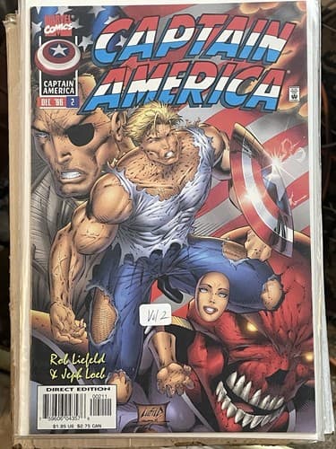 Captain America 2nd Series #1, 2, 4 - 11 (1996 Marvel) 1st App. Rikki Barnes - Thumbnail 4