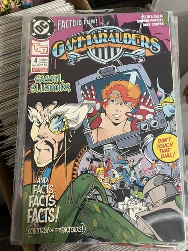 Lot Of 5 GAMMARAUDERS #1, 3, 4, 5, 10 (1989 DC) - Thumbnail 4
