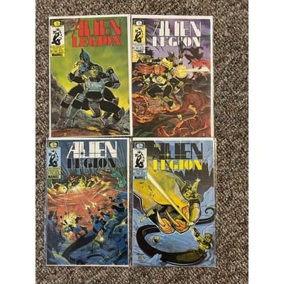 Alien Legion #15, 16, 18, 19 (1986 Epic Comics) Lot of 4 - Image 1