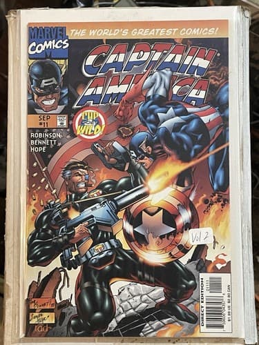 Captain America 2nd Series #1, 2, 4 - 11 (1996 Marvel) 1st App. Rikki Barnes - Thumbnail 12